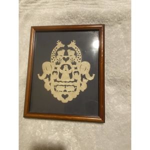 Noah’s Ark Papercutting Wall Art Framed